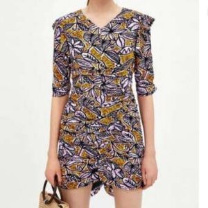 Zara print dress, reposh, never worn